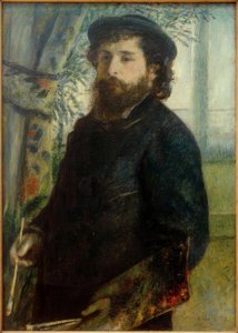 Claude Monet beim Malen