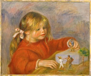 Claude Renoir, spielend