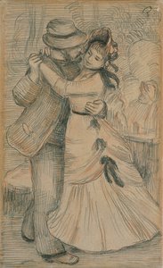 Ländlicher Tanz, 1883 von Pierre Auguste Renoir