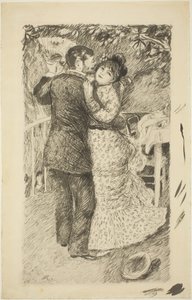 Tanz auf dem Land von Pierre Auguste Renoir