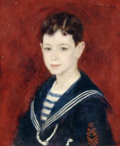 Fernand Halphen als Junge, 1880 von Pierre Auguste Renoir