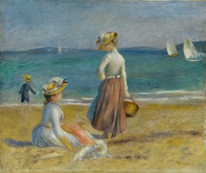 Figuren am Strand, 1890