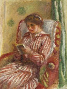 Gabrielle beim Lesen, 1910