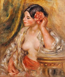 Gabrielle bei ihrer Frisur, 1910
