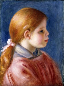 Kopf eines jungen Mädchens, 1888