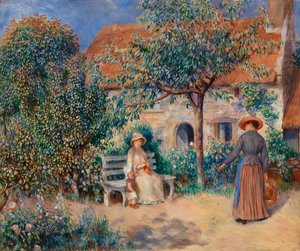 In der Bretagne von Pierre Auguste Renoir