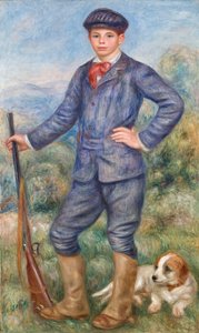 Jean Renoir als Jäger, 1910