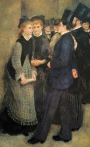 Der Ausgang des Konservatoriums von Pierre Auguste Renoir