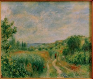 Landschaft bei Essoyes von Pierre Auguste Renoir