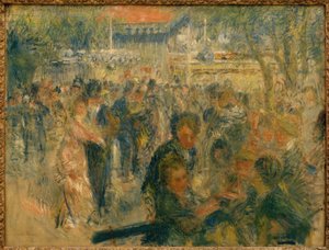 Der Ball im Moulin de la Galette von Pierre Auguste Renoir
