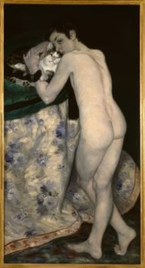Der Junge mit der Katze von Pierre Auguste Renoir