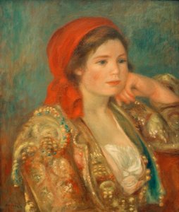 Mädchen mit spanischer Jacke