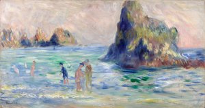 Moulin Huet Bucht, Guernsey, ca. 1883