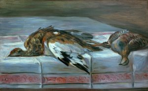 Stillleben mit Fasan und Rebhuhn von Pierre Auguste Renoir