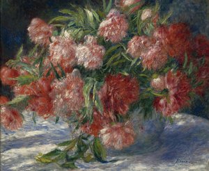 Pfingstrosen, ca. 1880 von Pierre Auguste Renoir
