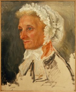 Porträt der Mutter von Renoir