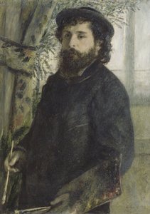Porträt von Claude Monet, 1875 von Pierre Auguste Renoir