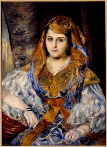 Porträt von Madame Clementine Stora, genannt die Algerierin von Pierre Auguste Renoir