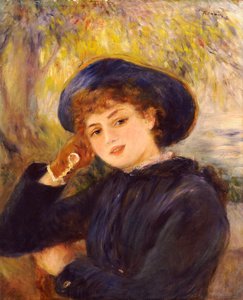 Porträt von Mademoiselle Demarsy, 1882 von Pierre Auguste Renoir