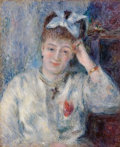 Porträt von Mademoiselle Marie Murer (Portrait de Mademoiselle Marie Murer) von Pierre Auguste Renoir