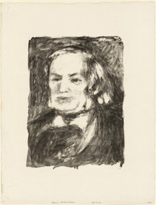 Porträt von Richard Wagner von Pierre Auguste Renoir