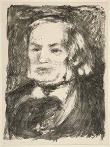 Porträt von Richard Wagner von Pierre Auguste Renoir
