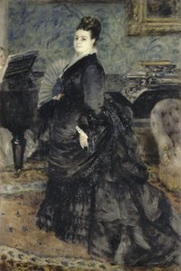 Porträt einer Frau, genannt Mme Georges Hartmann, 1874