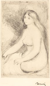 Sitzende Badende, ca. 1905 von Pierre Auguste Renoir