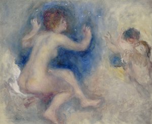 Studie für "Szene aus Tannhäuser, Dritter Akt", 1879