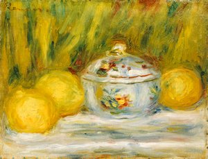 Zuckerschale und Zitronen, 1915
