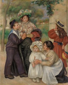 Die Familie des Künstlers von Pierre Auguste Renoir