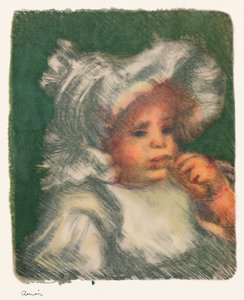 Das Kind mit dem Keks von Pierre Auguste Renoir