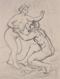 Der Fluss Skamander, ca. 1900 von Pierre Auguste Renoir