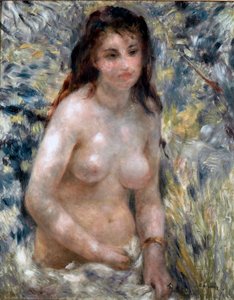 Torso, Sonnenwirkung von Pierre Auguste Renoir