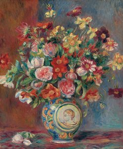 Vase mit Blumen, 1881