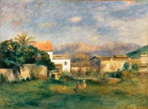Blick auf Cagnes