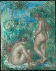 Badende Frau von Pierre Auguste Renoir
