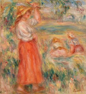 Frauen auf den Feldern von Pierre Auguste Renoir