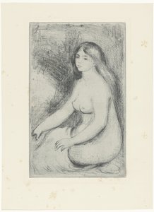 Sitzende nackte Frau von Pierre Auguste Renoir