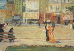 Boulevard de Clichy oder Straßenszene in Paris von Pierre Bonnard