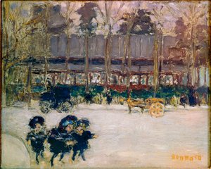 Boulevard de Clichy, drei Kinder von Pierre Bonnard
