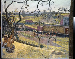 Frühlingsanfang. Kleine Faune. Gemälde von Pierre Bonnard (1867-1947) von Pierre Bonnard
