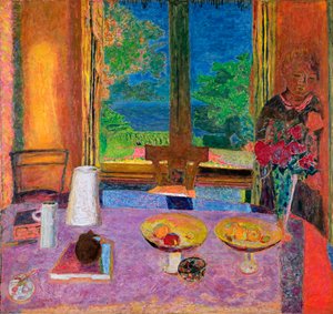 Esszimmer am Garten, 1934-35
