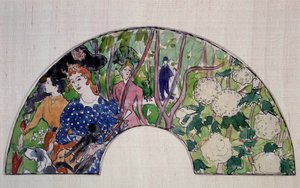 Fächerentwurf, 20. Jahrhundert von Pierre Bonnard