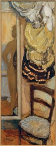 Frauenakt im Spiegel von Pierre Bonnard