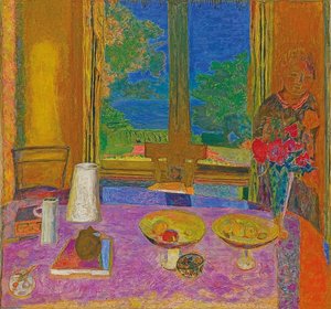Großes Esszimmer zum Garten (Grande salle à manger sur le jardin) von Pierre Bonnard