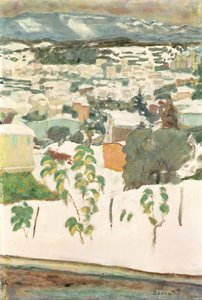 Le Cannet im Schnee, ca. 1927