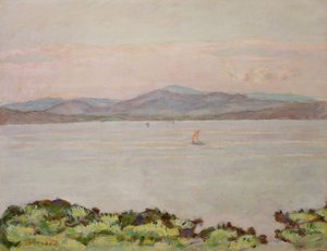 Der Golf zwischen La Napoule und St. Raphael von Pierre Bonnard