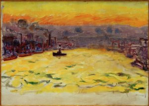 Der Hafen, Sonnenuntergang