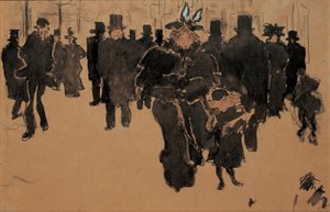 Le boulevard, ca. 1890